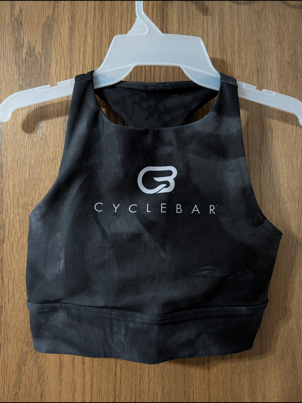 Wear It To Heart CycleBar Black High-Neck Sports Bra